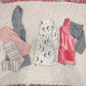 Set of baby girl outfits